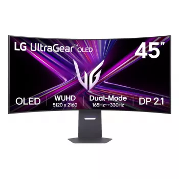 LG 45GX950A-B datora monitors 114,3 cm (45 colli) 5120 x 2160 pikseļi WUHD OLED Melns
