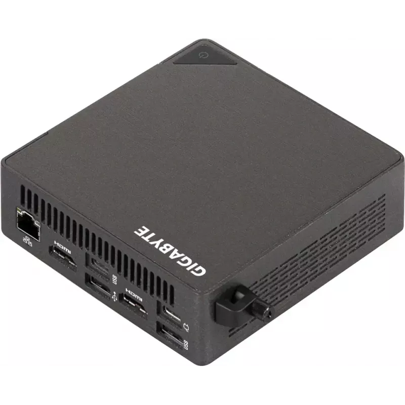 Mini PC bez korpusa GIGABYTE BRIX Core Ultra 5 225H, 0.46L korpuss, DDR5 SO-DIMM, 2 atmiņas sloti, līdz 96 GB, WiFi/BT, 2.5G LAN