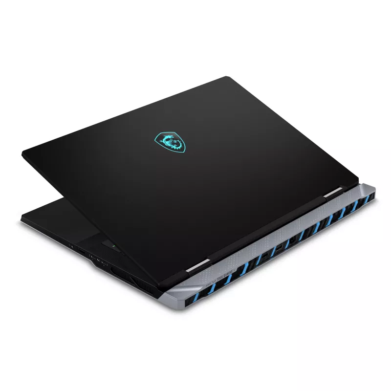 MSI Titan 18 HX AI A2XWJG-070 spēļu portatīvais dators, Intel Core Ultra 9 285HX, 18 collu UHD+, 96GB DDR5, 6TB SSD, NVIDIA GeForce RTX 5090 24GB, Windows 11 Pro