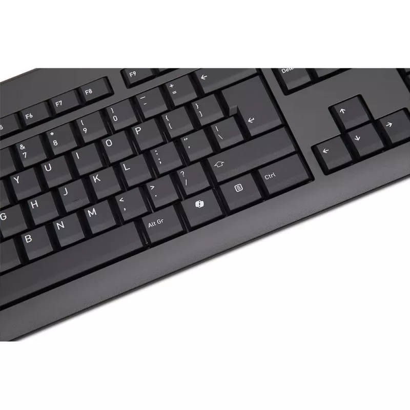TERRA 1500 ar vadu [US/EU] tastatūra Universāla USB QWERTY US English Melna