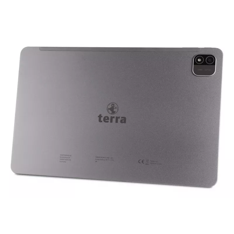 TERRA PAD 1201 4G Mediatek LTE 256 GB 32 cm (12.6 collas) 8 GB Wi-Fi 5 (802.11ac) Android 14 Antracīts