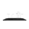 Lenovo L32p-30 datora monitors 80 cm (31,5 collas) 3840 x 2160 pikseļi 4K Ultra HD LED Melns