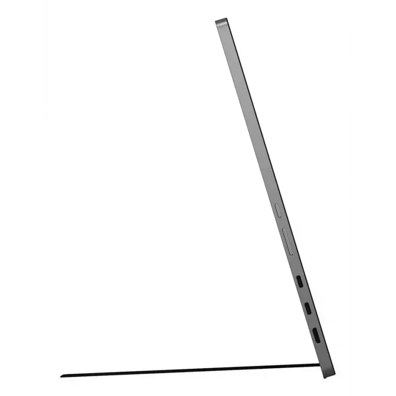 LG 17MT70 Portable monitor Melns, Stainless steel 43.2 cm (17 inch) LED 2560 x 1600 pixels