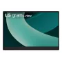 LG 17MT70 Portable monitor Melns, Stainless steel 43.2 cm (17 inch) LED 2560 x 1600 pixels