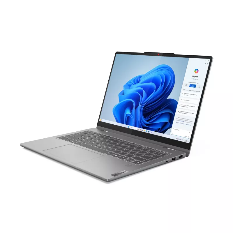 Lenovo IdeaPad 5 2-in-1 14IRH9 Intel® Core™ i7 i7-13620H Hibrīds (2-in-1) 35,6 cm (14 collu) Skārienekrāns WUXGA 16 GB LPDDR5x-SDRAM 1 TB SSD Wi-Fi 6 (802.11ax) Windows 11 Home Pelēks