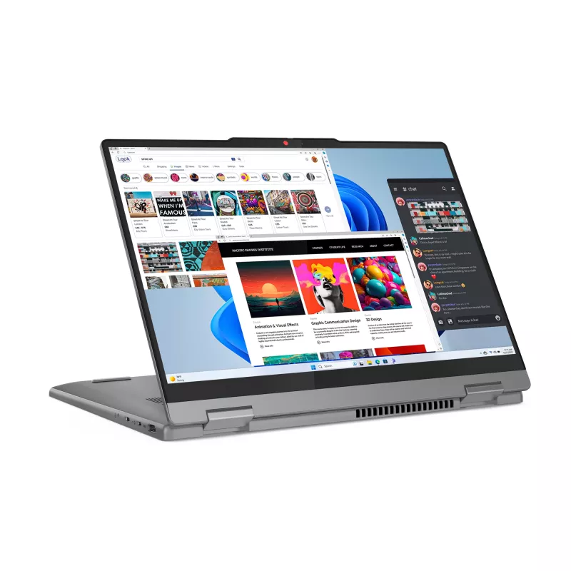 Lenovo IdeaPad 5 2-in-1 14IRH9 Intel® Core™ i7 i7-13620H Hibrīds (2-in-1) 35,6 cm (14 collu) Skārienekrāns WUXGA 16 GB LPDDR5x-SDRAM 1 TB SSD Wi-Fi 6 (802.11ax) Windows 11 Home Pelēks