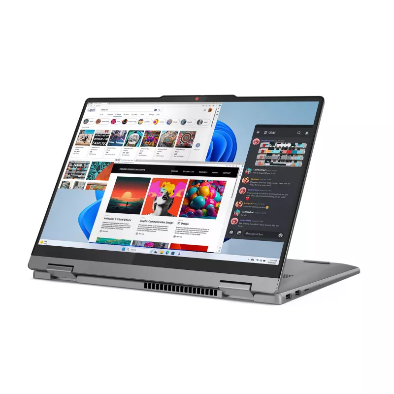 Lenovo IdeaPad 5 2-in-1 14IRH9 Intel® Core™ i7 i7-13620H Hibrīds (2-in-1) 35,6 cm (14 collu) Skārienekrāns WUXGA 16 GB LPDDR5x-SDRAM 1 TB SSD Wi-Fi 6 (802.11ax) Windows 11 Home Pelēks