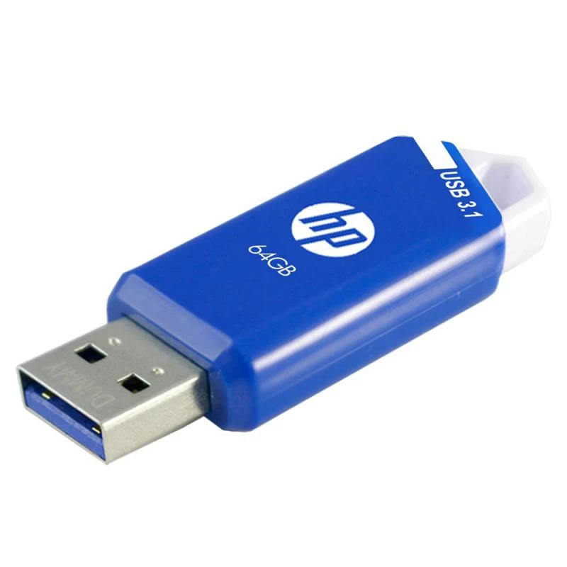 HP x755w Triple Pack USB zibatmiņa 64 GB USB Type-A 3.2 Gen 1 (3.1 Gen 1) Zila, Balta