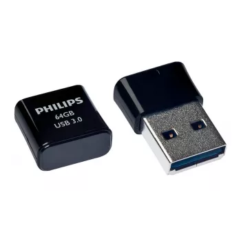 Philips Pico Edition 3.0 USB zibatmiņa 64 GB USB Type-A 3.2 Gen 1 (3.1 Gen 1) Melns