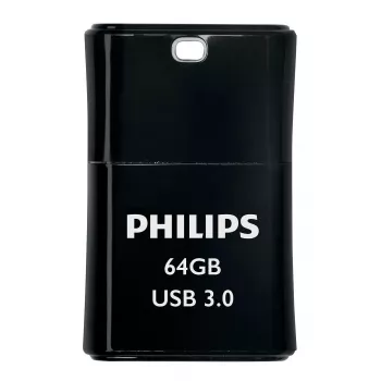 Philips Pico Edition 3.0 USB zibatmiņa 64 GB USB Type-A 3.2 Gen 1 (3.1 Gen 1) Melns
