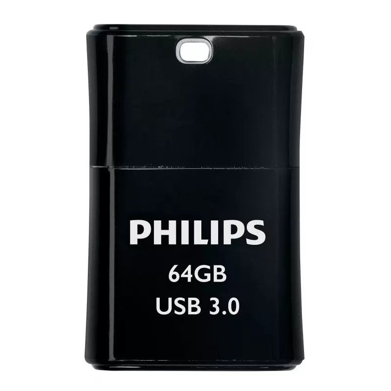 Philips Pico Edition 3.0 USB zibatmiņa 64 GB USB Type-A 3.2 Gen 1 (3.1 Gen 1) Melns