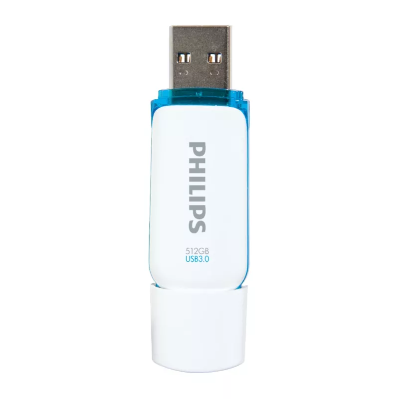 USB zibatmiņa Philips FM51FD75B 512 GB, USB Type-A, USB 3.2 Gen 1 (3.1 Gen 1), balta