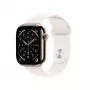 Viedpulkstenis Apple Watch Series 11 GPS + Cellular 42mm Gold Titanium Case Light Blush Sport Band S/M