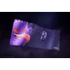 Spēļu peļu paliktnis Razer Gigantus V2, 940×410 mm, putas/mikrošķiedra/gumija, violeti/sarkani/balta attēla virsma