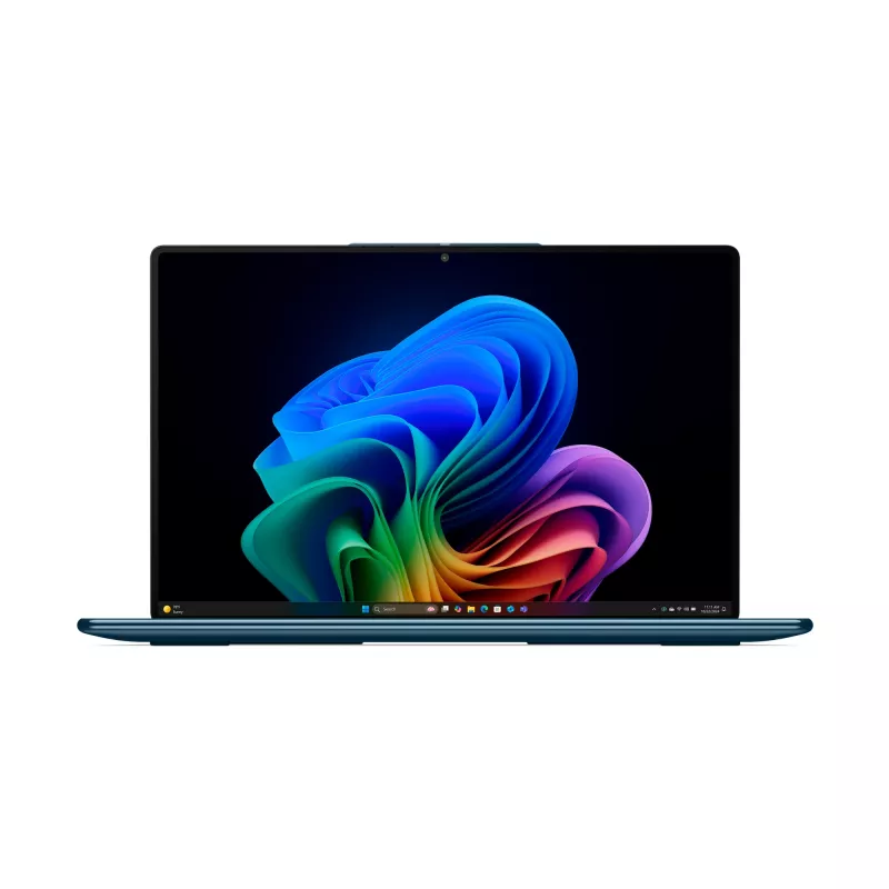Lenovo Yoga Slim 9 14ILL10 Copilot+ PC Intel Core Ultra 7 258V klēpjdators 35,6 cm (14 collu) skārienekrāns WQUXGA 32 GB LPDDR5x-SDRAM 1 TB SSD Wi-Fi 7 (802.11be) Windows 11 Home tirkīza krāsā