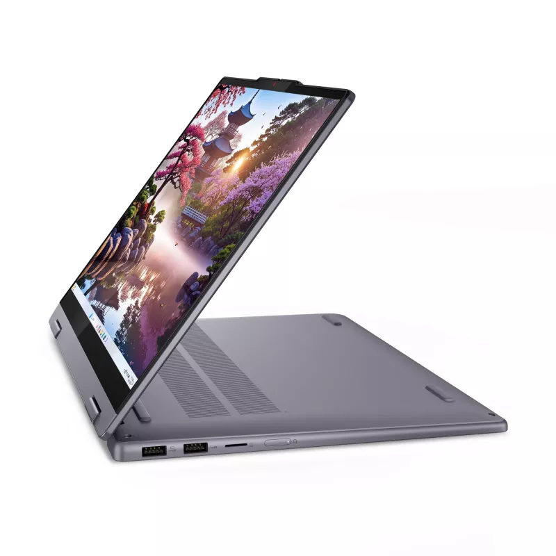 Lenovo IdeaPad 5 2-in-1 14AKP10 Copilot+ PC AMD Ryzen™ AI 7 350 Hybrid (2-in-1) 35,6 cm (14 collu) skārienekrāns WUXGA 16 GB LPDDR5x-SDRAM 512 GB SSD Wi-Fi 7 (802.11be) Windows 11 Home pelēks