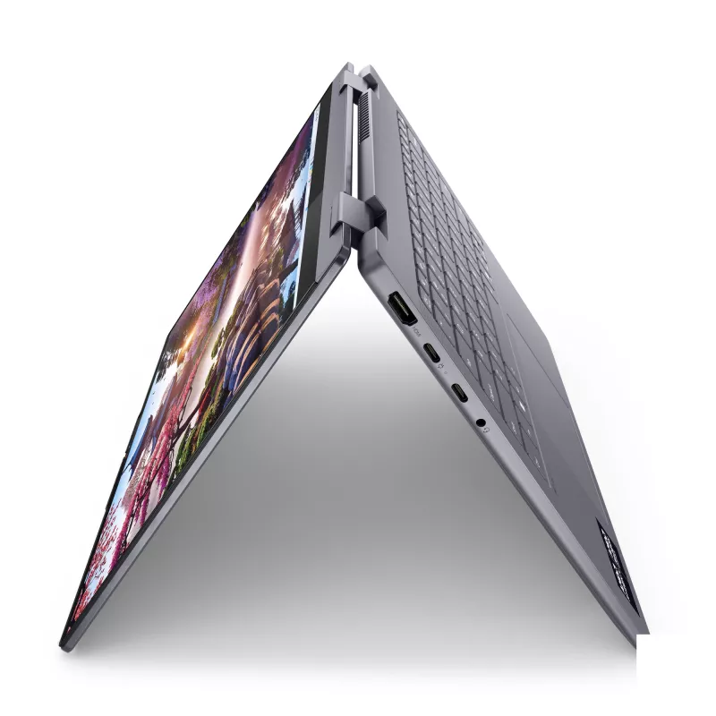 Lenovo IdeaPad 5 2-in-1 14AKP10 Copilot+ PC AMD Ryzen™ AI 7 350 Hybrid (2-in-1) 35,6 cm (14 collu) skārienekrāns WUXGA 16 GB LPDDR5x-SDRAM 512 GB SSD Wi-Fi 7 (802.11be) Windows 11 Home pelēks