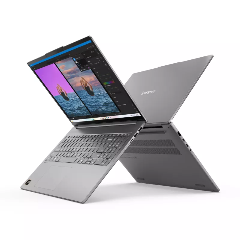 Lenovo IdeaPad Slim 5 16AKP10 Copilot+ PC AMD Ryzen™ AI 5 340 klēpjdators 40,6 cm (16 collu) WUXGA 16 GB DDR5-SDRAM 1 TB SSD Wi-Fi 7 (802.11be) Windows 11 Home pelēks
