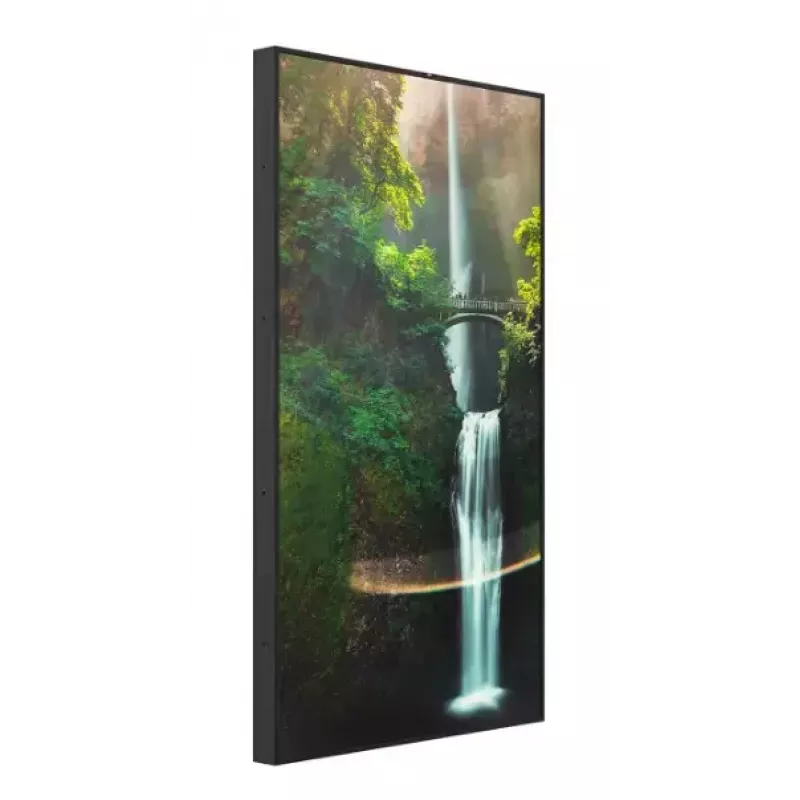 Digitālās izkārtnes plakanais panelis Hisense 55WH80F — 55 collas (139,7 cm) LED, 4K UHD, 4000 cd/m², Android 11, 24/7, ADS panelis, 8 ms, VESA, melns