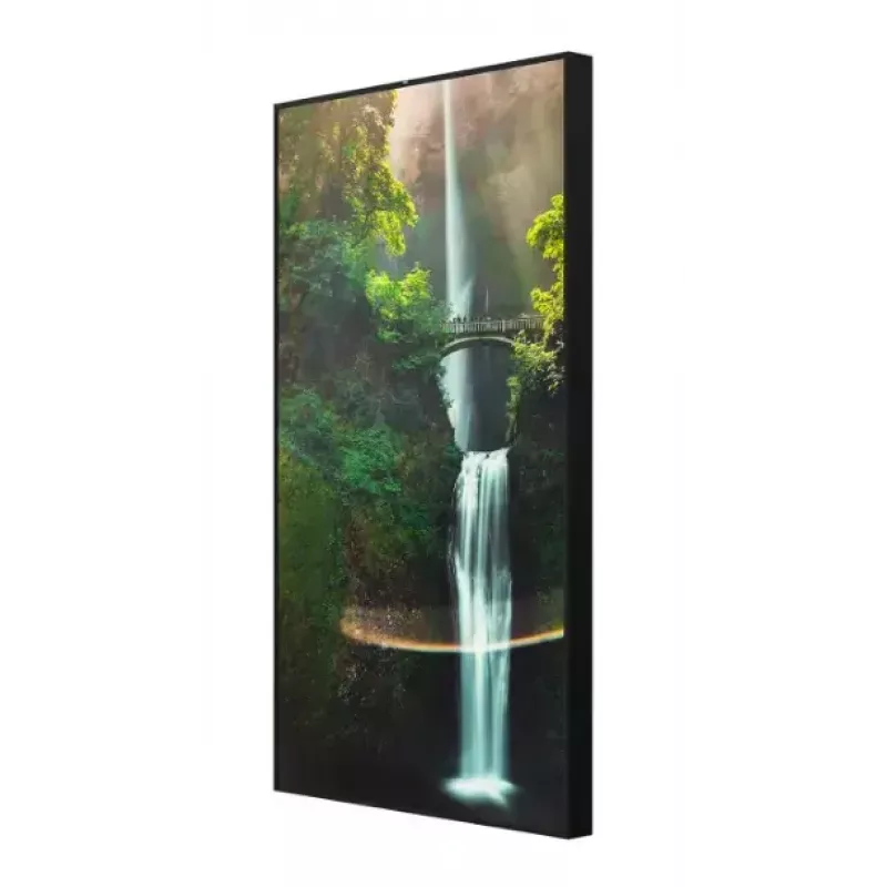 Digitālās izkārtnes plakanais panelis Hisense 55WH80F — 55 collas (139,7 cm) LED, 4K UHD, 4000 cd/m², Android 11, 24/7, ADS panelis, 8 ms, VESA, melns
