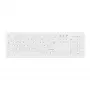 Contour Design Active Key Contour ClassicClean medicīniskā tastatūra ar noņemamu pārsegu, pilna izmēra, bezvadu, balta, C8100
