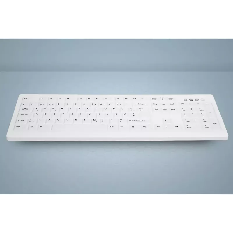 Contour Design Active Key AK-C8100F-U1-W/US tastatūra Medicīniska USB QWERTY US angļu Baltā