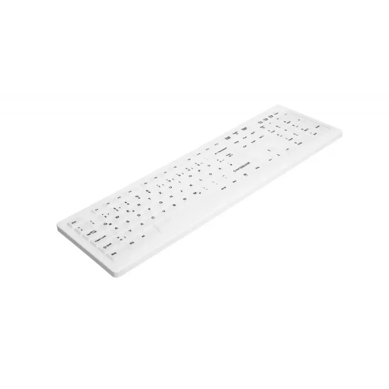 Contour Design Active Key AK-C8100F-U1-W/US tastatūra Medicīniska USB QWERTY US angļu Baltā