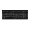 CHERRY DW 3000 tastatūra Pele iekļauta Universāls RF Bezvadu AZERTY Beļģu Melna