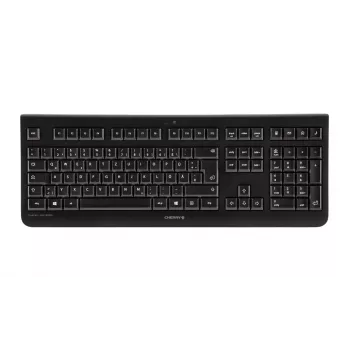 CHERRY DW 3000 tastatūra Pele iekļauta Universāls RF Bezvadu AZERTY Beļģu Melna