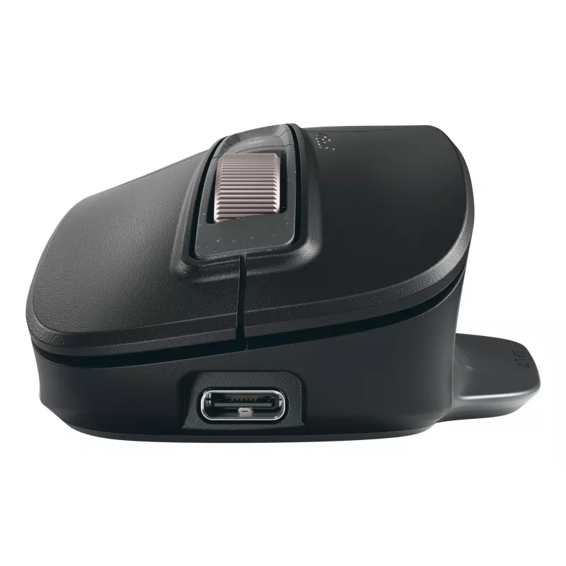 CHERRY Stream ultimate pele, universāla, labā roka, RF bezvadu + Bluetooth + USB-C, 4000 DPI