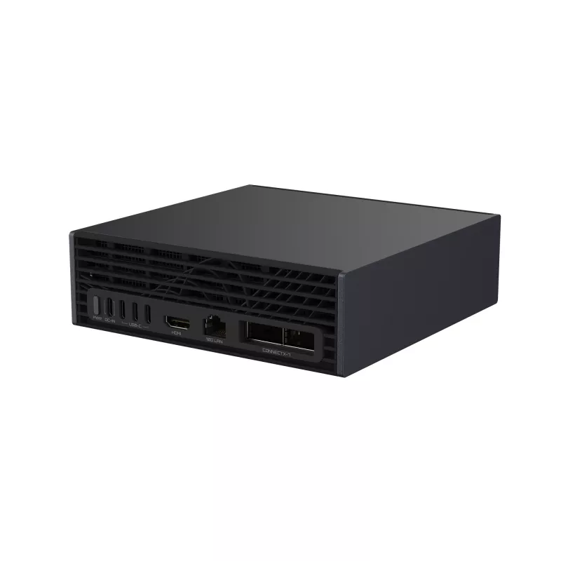 GIGABYTE AI TOP ATOM GB10 128 GB LPDDR5x-SDRAM 4 TB SSD NVIDIA DGX OS Mini dators Melns