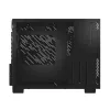 XPG VALOR AIR NANO MID-TOWER CHASSIS - Melns, Midi Tower, PC, Melns, micro ATX, Mini-ITX, SPCC, 17 cm