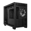 XPG VALOR AIR NANO MID-TOWER CHASSIS - Melns, Midi Tower, PC, Melns, micro ATX, Mini-ITX, SPCC, 17 cm