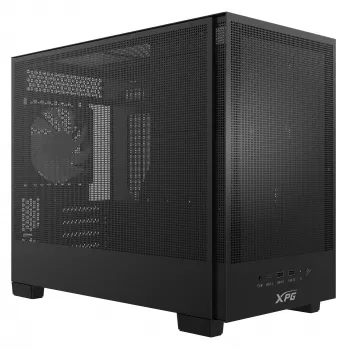 XPG VALOR MESH NANO MID-TOWER-CHASSIS - melns, Midi Tower, PC, melns, micro ATX, Mini-ITX, SPCC, 17 cm
