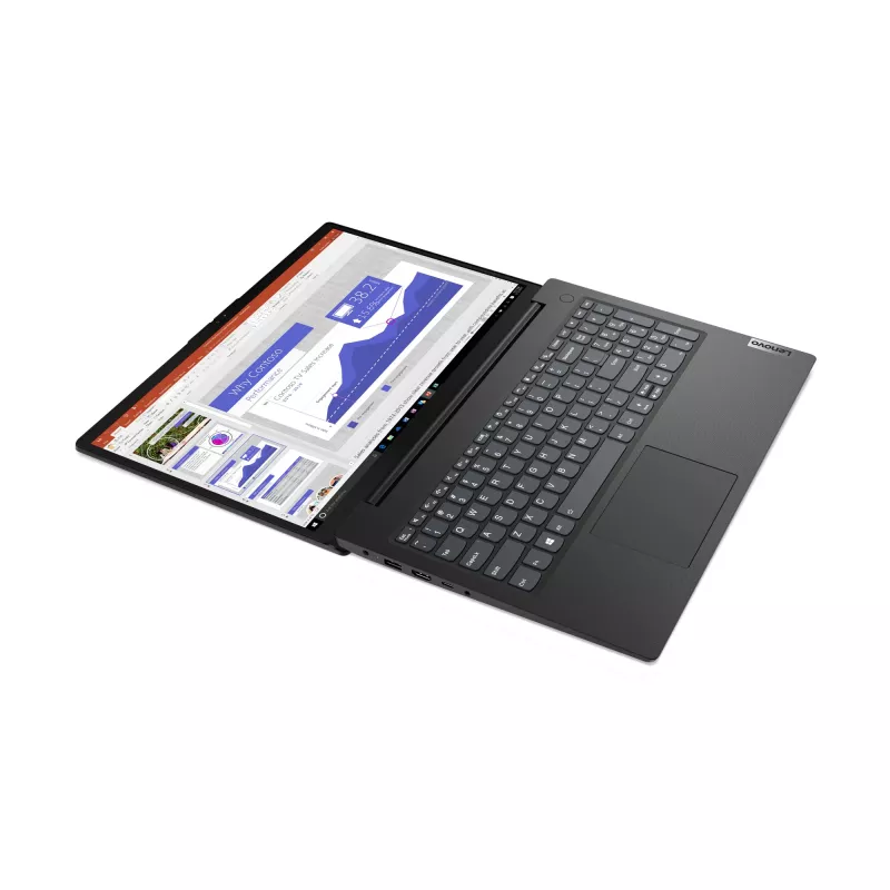 Lenovo V15 G2 IJL Intel® Celeron® N N4500 klēpjdators 39,6 cm (15,6 collu) Full HD 8 GB DDR4-SDRAM 256 GB SSD Wi-Fi 6 (802.11ax) Windows 11 Home melns
