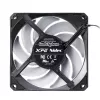 XPG VENTO PRO 120 PWM Melns, Ventilators, 12 cm, 450 RPM, 2500 RPM, Melns, Balts