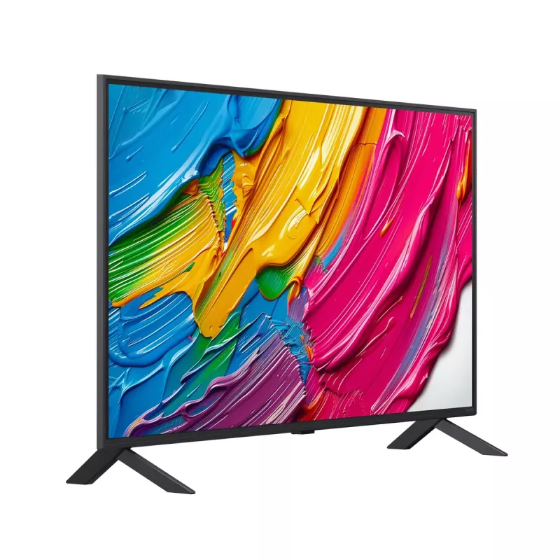 LG QNED AI 43QNED80A6A 109,2 cm (43 collas) 4K Ultra HD viedtelevizors, melns