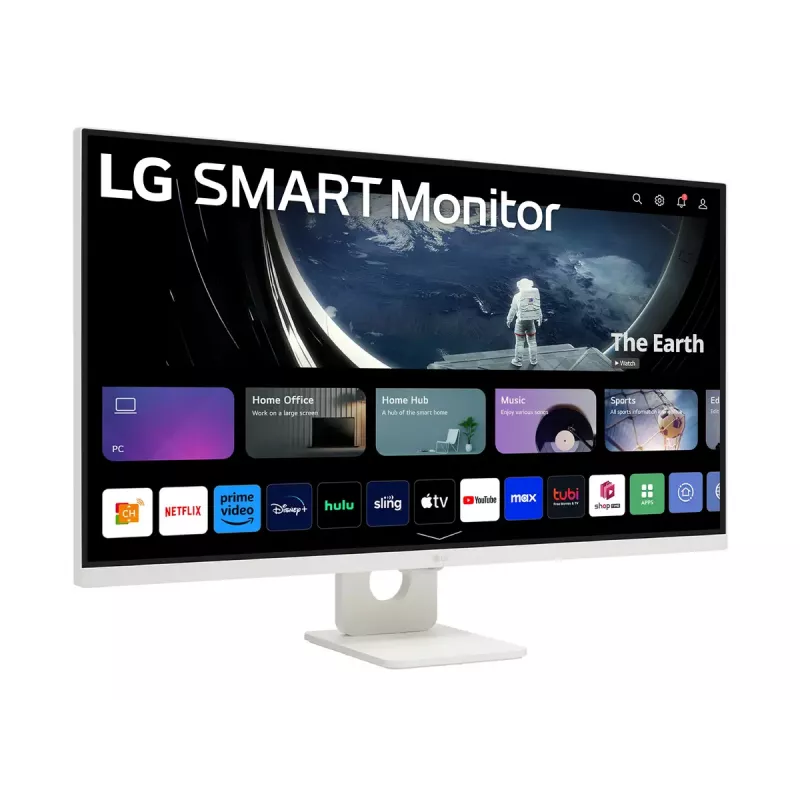 LG 32U721SA-W datora monitors 80 cm (31,5 collas) 3840 x 2160 pikseļi 4K Ultra HD LCD Balts