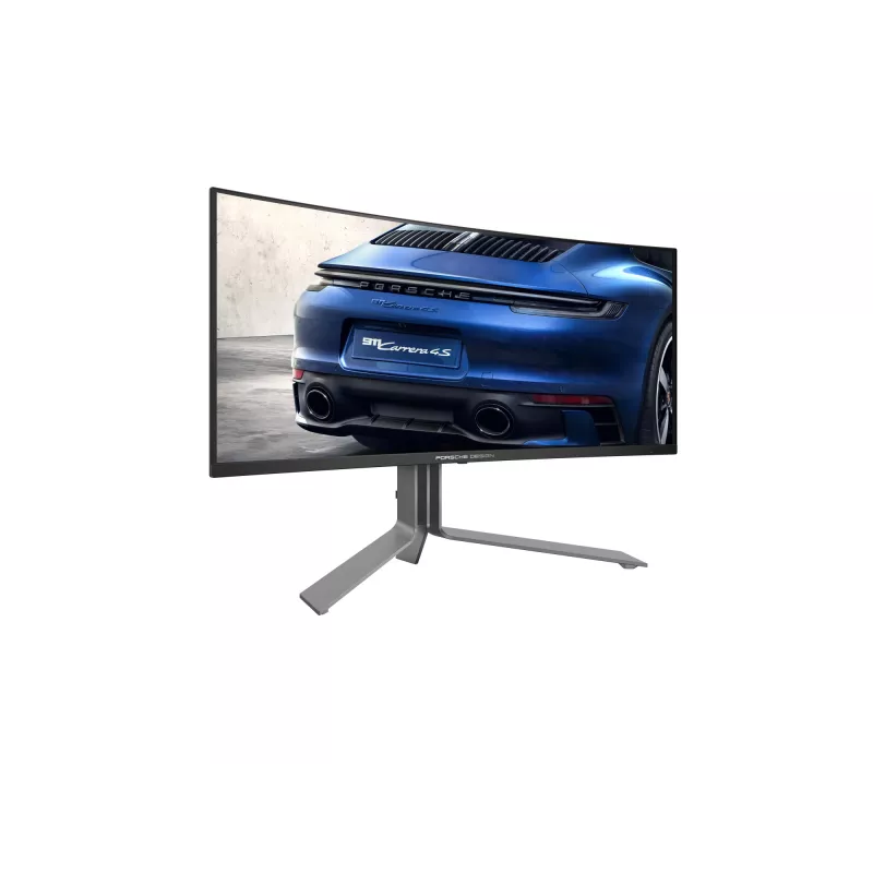AOC Porsche PD34 datora monitors 86,4 cm (34 colli) 3440 x 1440 pikseļi Wide Quad HD QD-OLED Melns