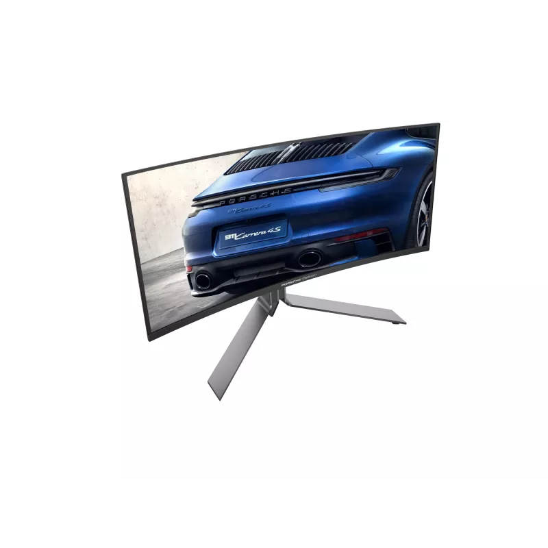 AOC Porsche PD34 datora monitors 86,4 cm (34 colli) 3440 x 1440 pikseļi Wide Quad HD QD-OLED Melns