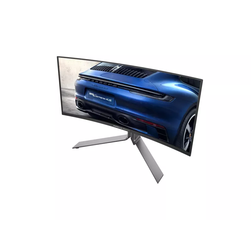 AOC Porsche PD34 datora monitors 86,4 cm (34 colli) 3440 x 1440 pikseļi Wide Quad HD QD-OLED Melns