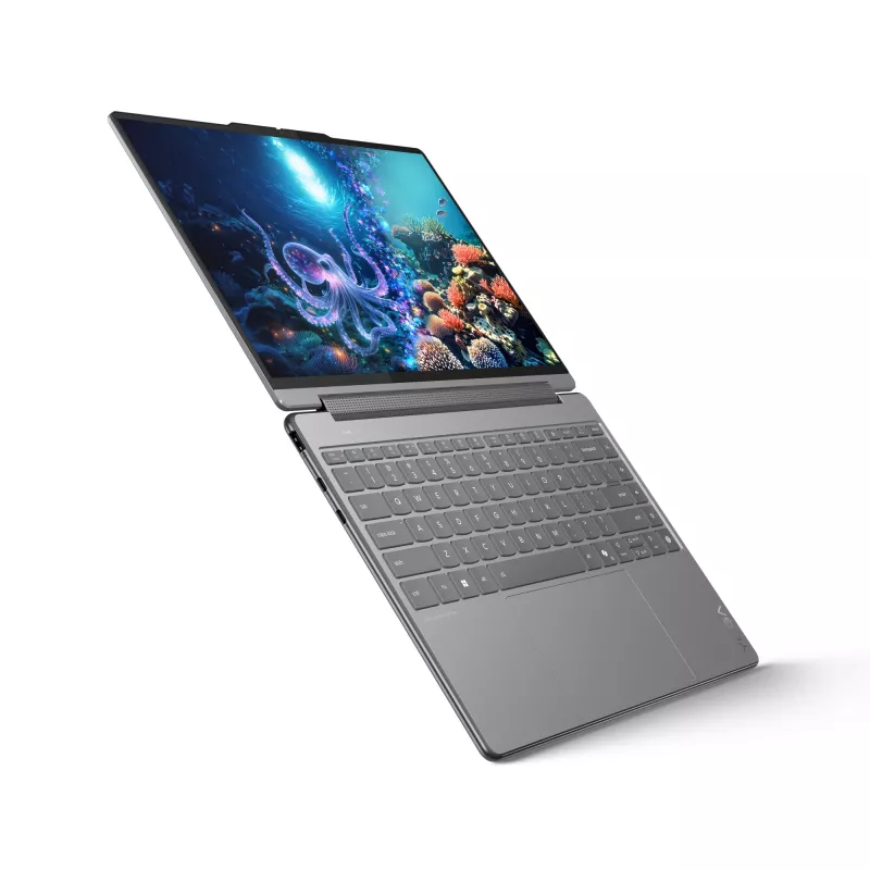 Lenovo Yoga 9 2-in-1 14ILL10 Copilot+ PC Intel Core Ultra 7 258V Hybrid (2-in-1) 35,6 cm (14 collu) skārienekrāns WQUXGA 32 GB LPDDR5x-SDRAM 1 TB SSD Wi-Fi 7 (802.11be) Windows 11 Home pelēks