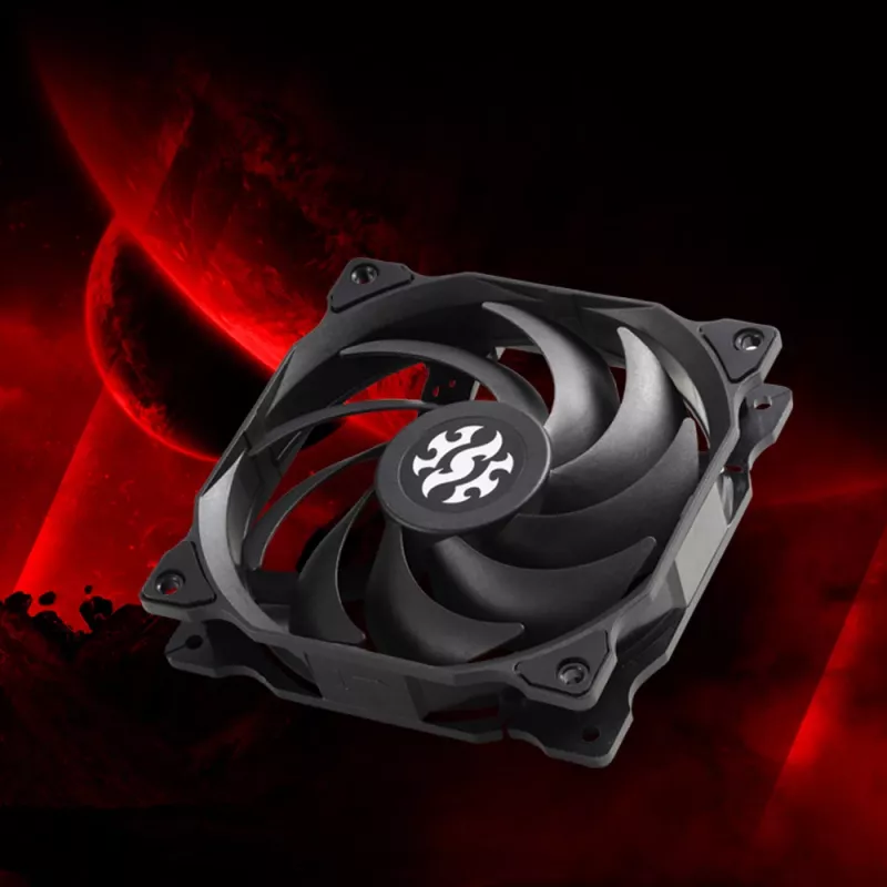 XPG VENTO 120 ARGB Melns, ventilators, 12 cm, 1200 RPM, melns