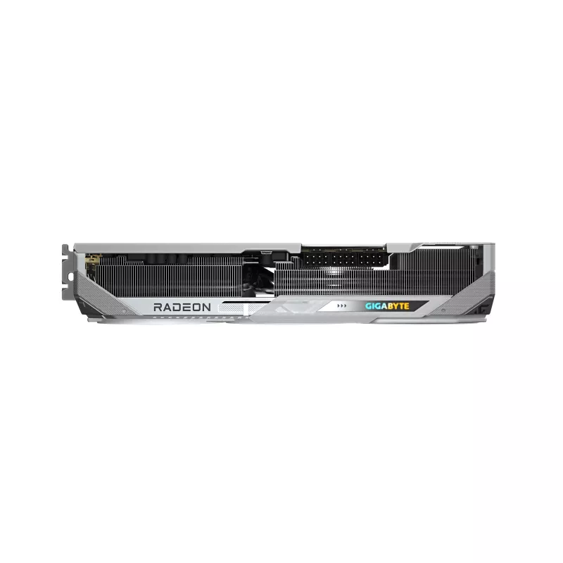 Grafikas karte GIGABYTE Radeon RX 9070 XT GAMING OC ICE 16 GB GDDR6 256 bitu PCIe 5.0 3 ventilatori balta