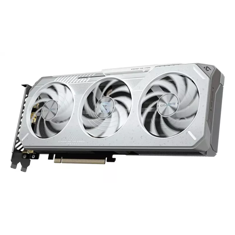 Grafikas karte GIGABYTE Radeon RX 9060 XT OC ICE — 16 GB GDDR6, 128 bitu, PCIe 5.0, 3 ventilatoru WINDFORCE
