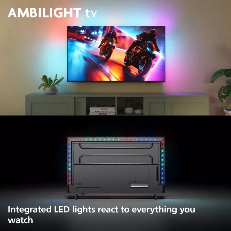 Televizors Philips Ambilight 85MLED910/12 65 collu 4K Ultra HD QD-Mini LED