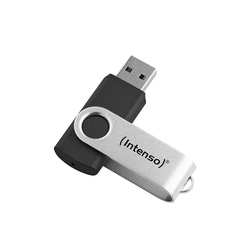 USB zibatmiņa Intenso 128 GB USB-A 3.2 Gen 1x1 melna-sudrabota
