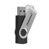 USB zibatmiņa Intenso 128 GB USB-A 3.2 Gen 1x1 melna-sudrabota