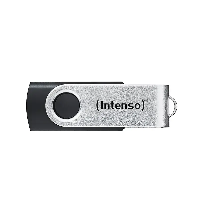 USB zibatmiņa Intenso 128 GB USB-A 3.2 Gen 1x1 melna-sudrabota