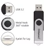USB zibatmiņa Intenso 128 GB USB-A 3.2 Gen 1x1 melna-sudrabota